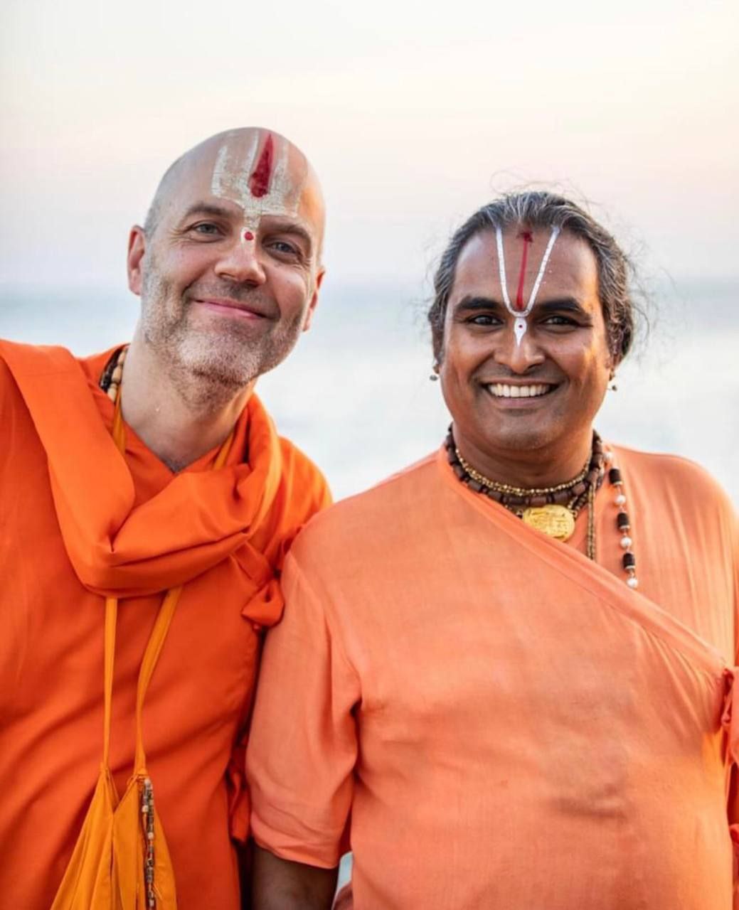 Guruji en Swami Kurunandha